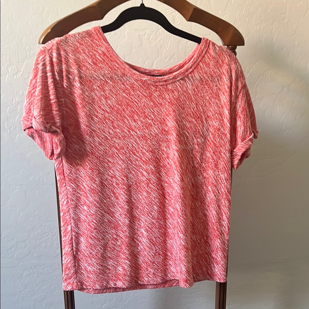 Women's Lou & Grey Red Heathered Top Size S